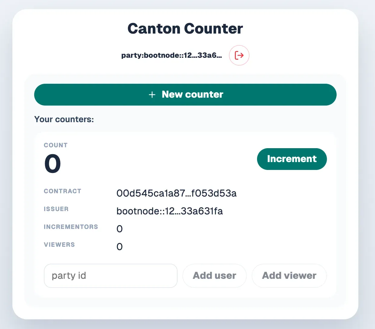 End-to-end Canton dApp walkthrough preview
